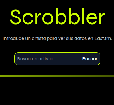 Imagen de la home de la web